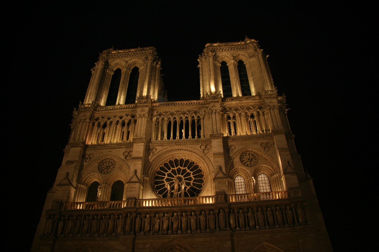 Bažnyčia, Notre Dame, Dame, Katedra, France, Notre, Architektūra, Orientyras, Kelionė, Religija