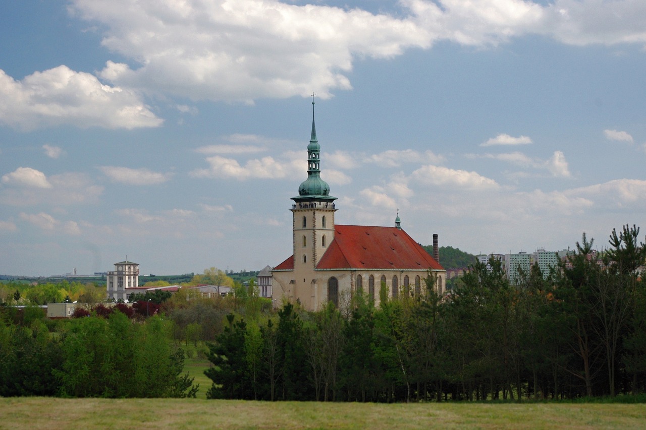 Bažnyčia, Šventykla, Gotika, Architektūra, Paminklas, Turizmas, Čekijos Respublika, Tiltas, Persikėlė, Dangus