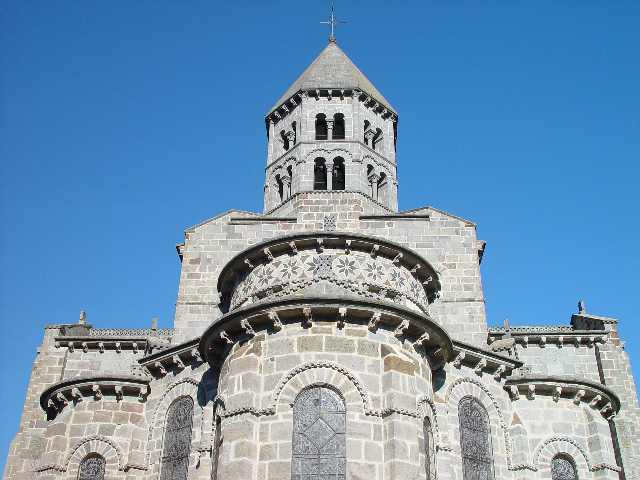 Bažnyčia, Romanas, Romaneško Meno, Romaniškoji Bažnyčia, Auvergne, Nemokamos Nuotraukos,  Nemokama Licenzija