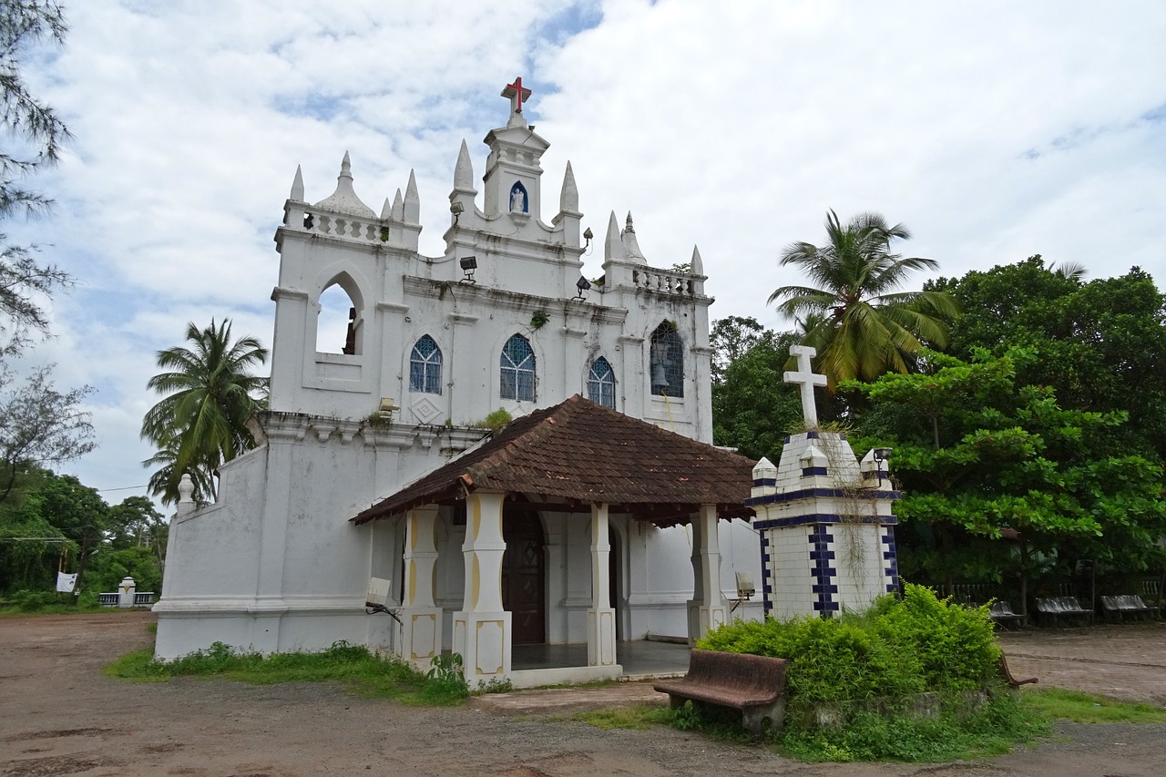 Bažnyčia, Architektūra, Religija, Krikščionybė, Goa, Indija, Nemokamos Nuotraukos,  Nemokama Licenzija