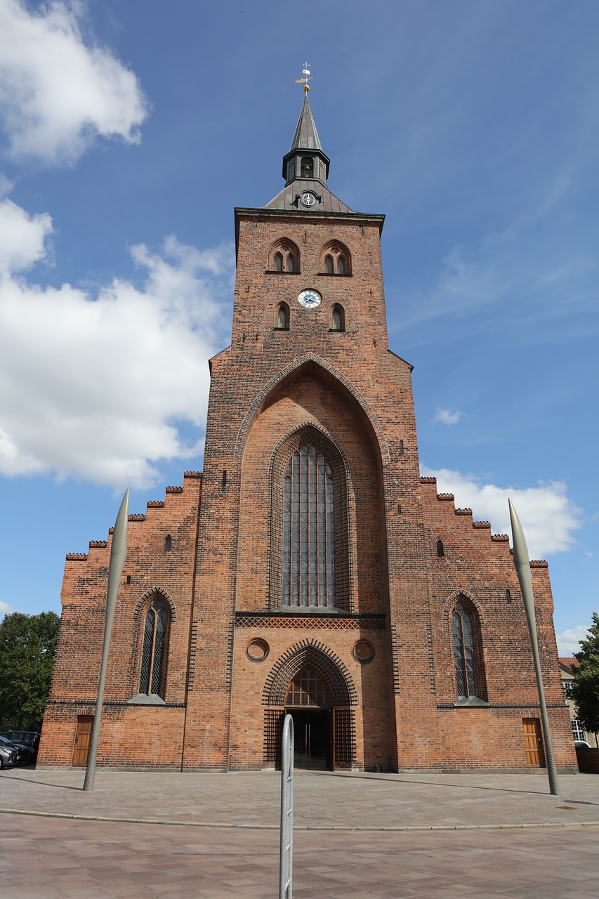 Bažnyčia, Odense, Šv. Kanutės Katedra, Viduramžių, Denmark, Nemokamos Nuotraukos,  Nemokama Licenzija