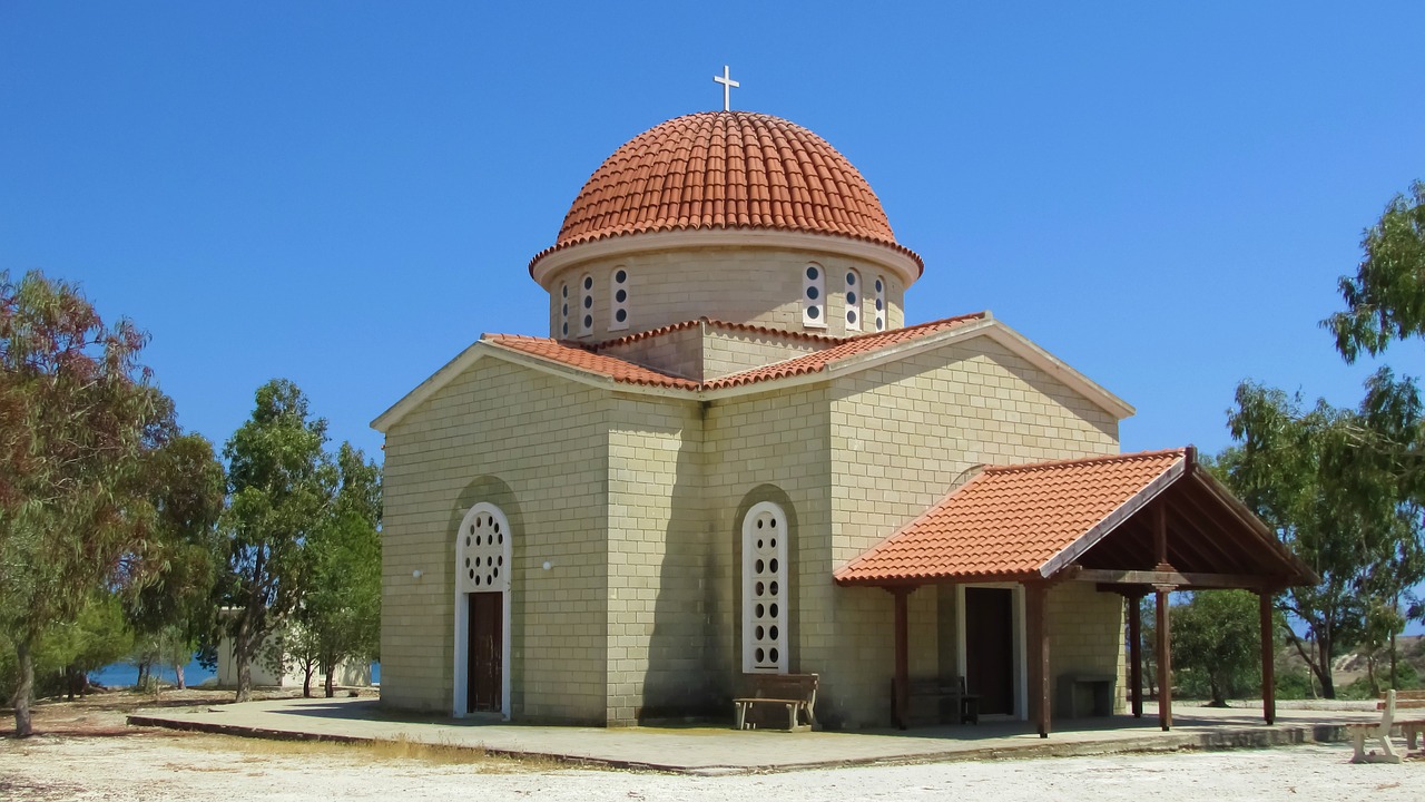 Bažnyčia, Ortodoksas, Religija, Architektūra, Panagia Petounia, Kipras, Nemokamos Nuotraukos,  Nemokama Licenzija