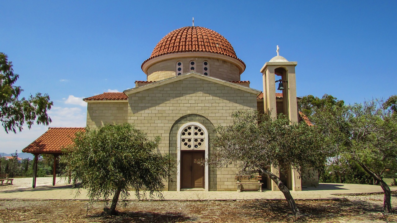Bažnyčia, Ortodoksas, Religija, Architektūra, Panagia Petounia, Kipras, Nemokamos Nuotraukos,  Nemokama Licenzija