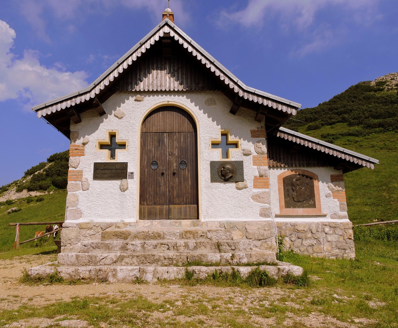 Bažnyčia, Kalnas, Prato, Scalorbi, Italy, Maži Dolomitai, Nemokamos Nuotraukos,  Nemokama Licenzija