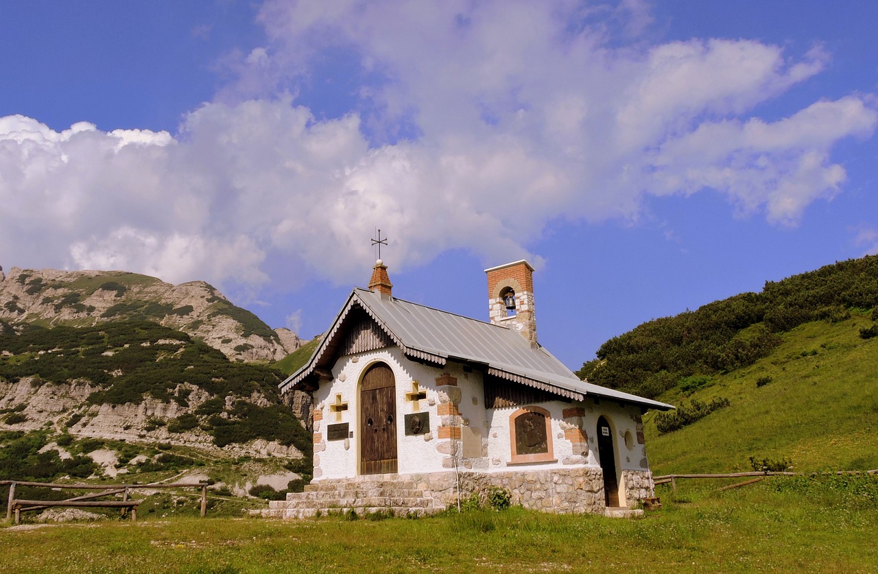 Bažnyčia, Kalnas, Prato, Scalorbi, Italy, Maži Dolomitai, Nemokamos Nuotraukos,  Nemokama Licenzija