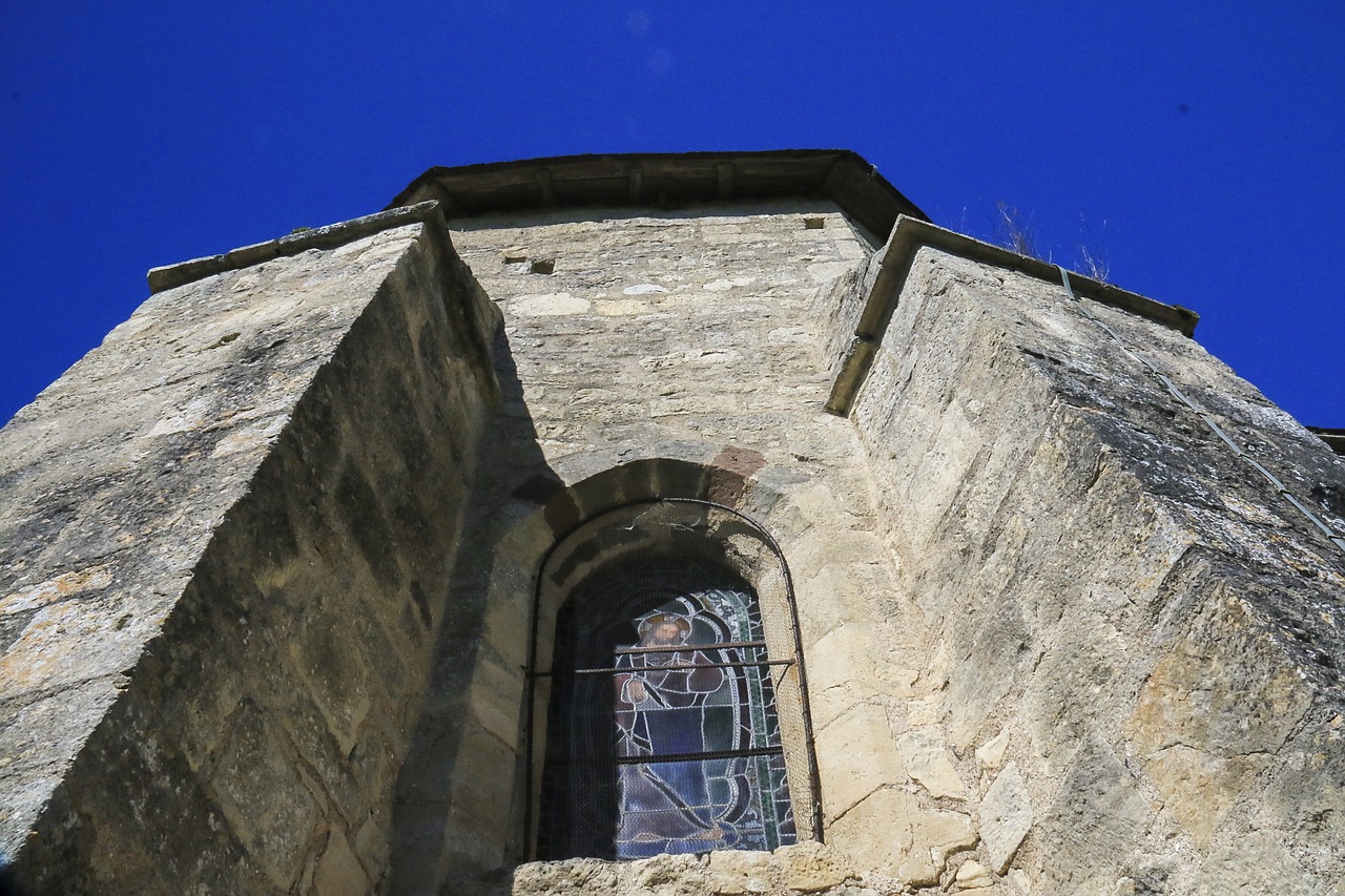 Bažnyčia, Vitražas, Vitražai, Dordogne, Architektūra, Nemokamos Nuotraukos,  Nemokama Licenzija