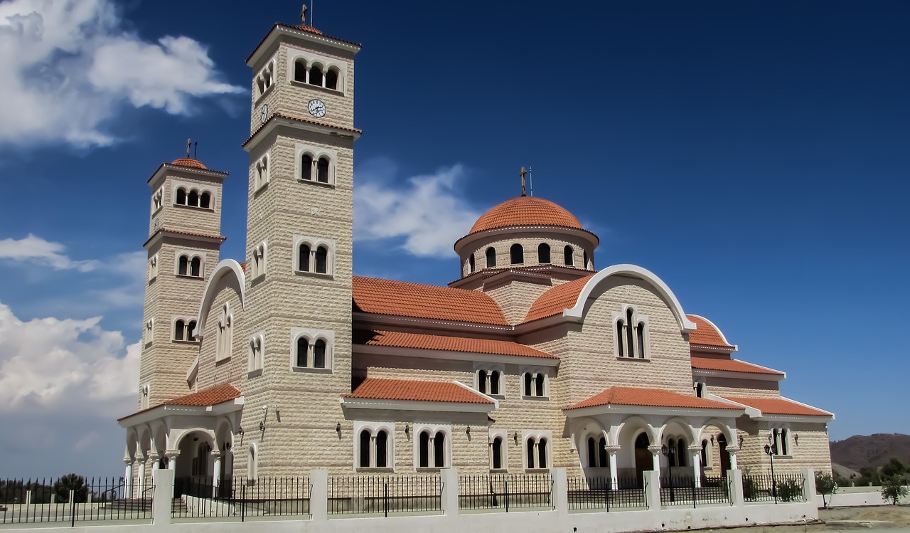 Bažnyčia, Ortodoksas, Religija, Architektūra, Krikščionybė, Timiou Prodromou, Kornos, Kipras, Nemokamos Nuotraukos,  Nemokama Licenzija