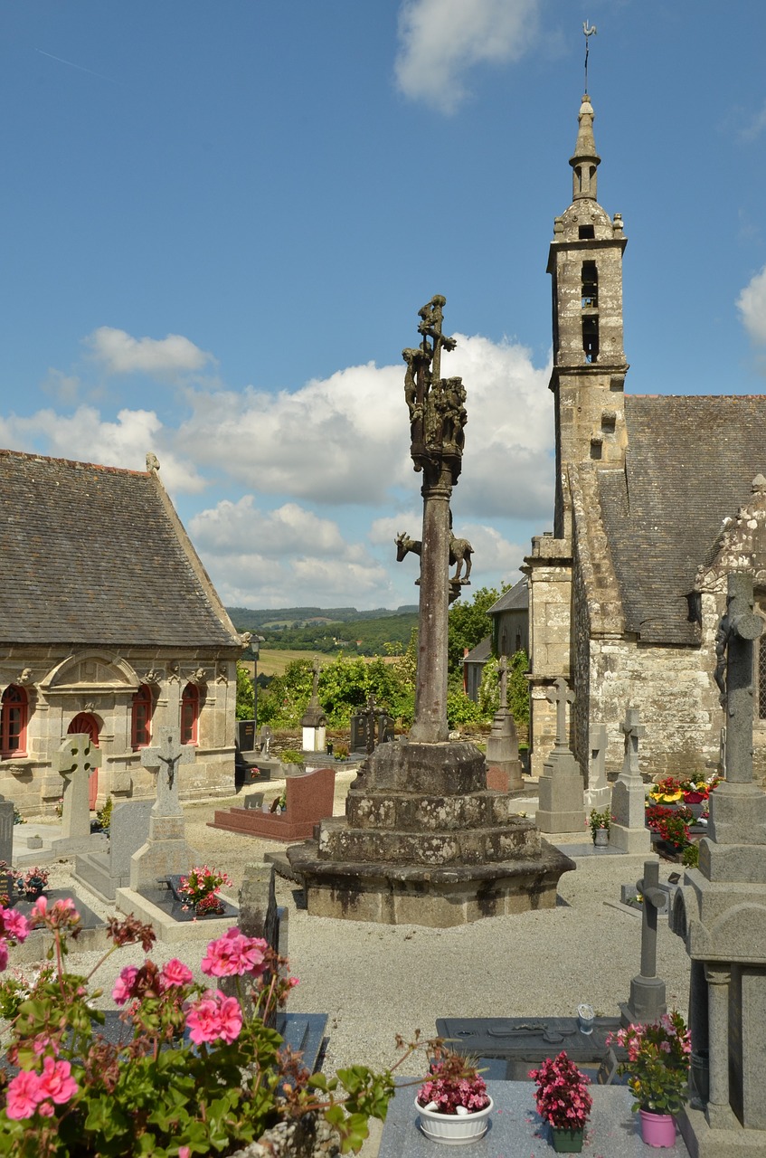 Bažnyčia, Kapinės, Enclosures Paroissial, Kapas, Kapinės, Ossuary, Kaulai, Religija, Tikėjimas, Paminėti