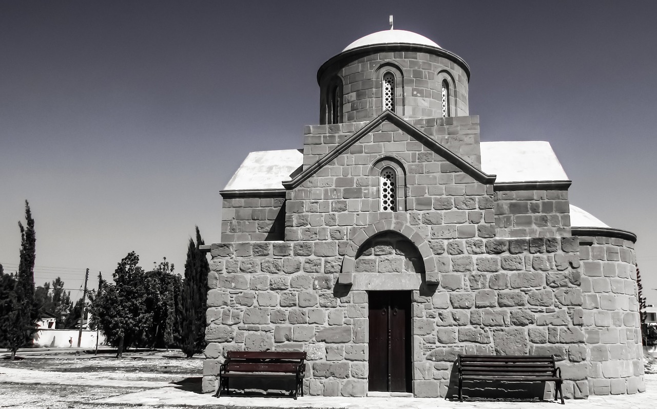 Bažnyčia, Ortodoksas, Architektūra, Religija, Kipras, Larnaka, Ayios Iakovos, Nemokamos Nuotraukos,  Nemokama Licenzija