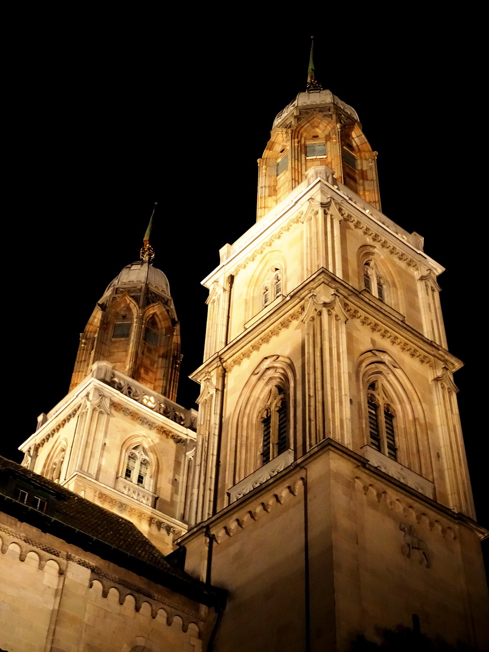 Bažnyčia, Bažnyčios Bokštas, Zurich, Grossmünster, Architektūra, Bokštas, Nemokamos Nuotraukos,  Nemokama Licenzija