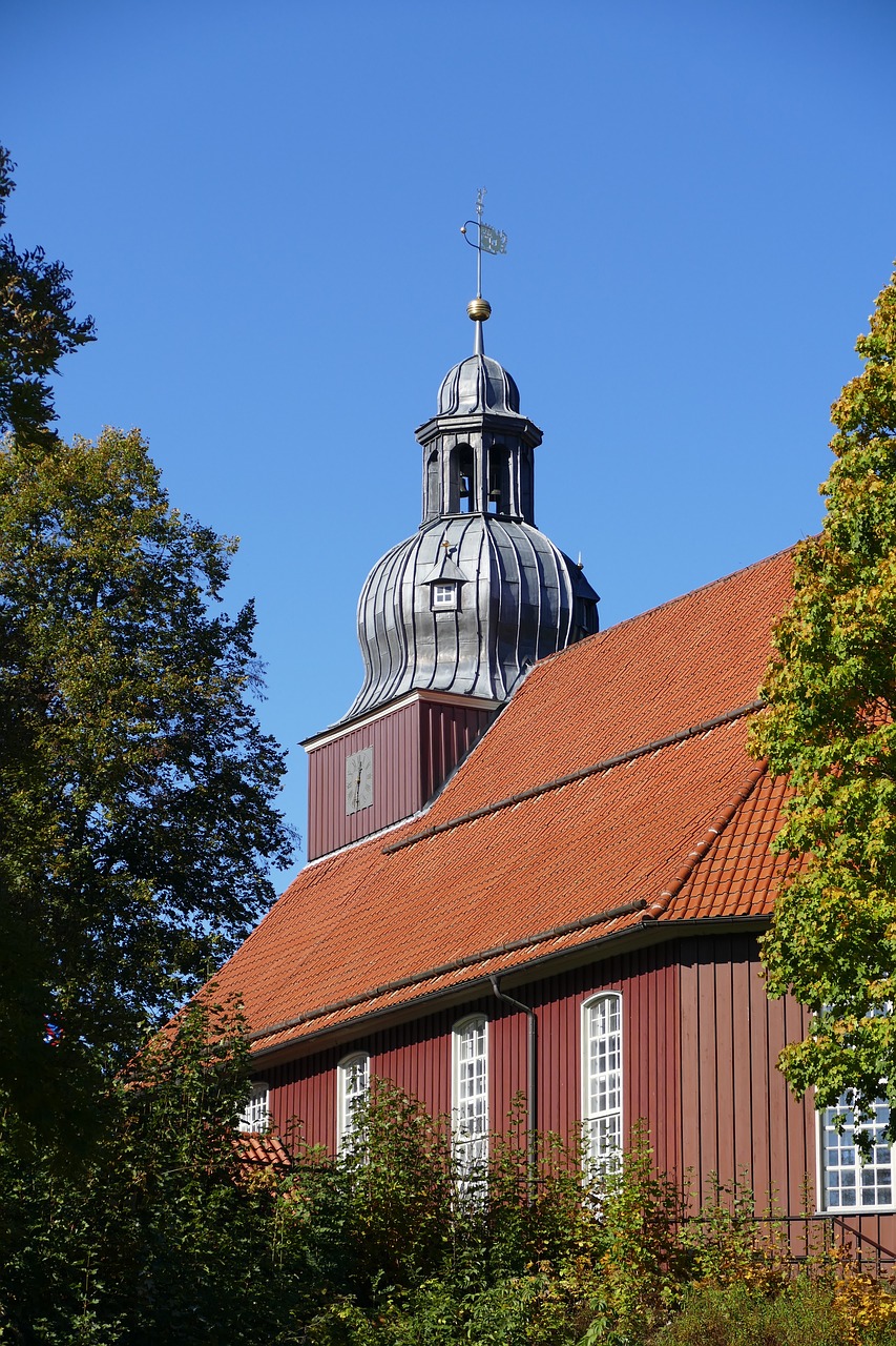 Bažnyčia, Bokštas, Laikrodzio Bokstas, Svogūnai, Altenau, Vėjarodis, Architektūra, Puiku, Pastatas, Kaimo Bažnyčia