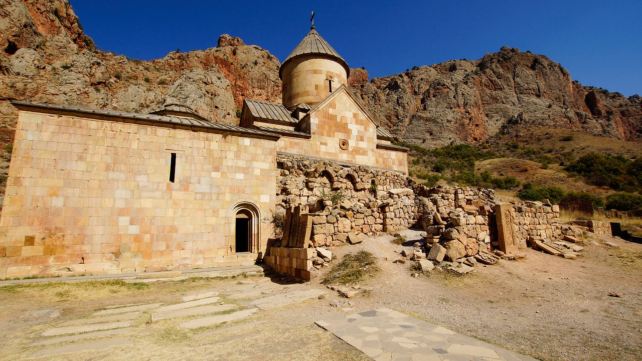 Bažnyčia, Vienuolynas, Noravank, Armėnija, Architektūra, Religija, Viduramžių, Ortodoksas, Asija, Senovės