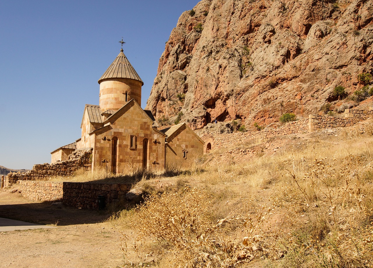 Bažnyčia, Vienuolynas, Noravank, Armėnija, Architektūra, Religija, Viduramžių, Ortodoksas, Asija, Senovės