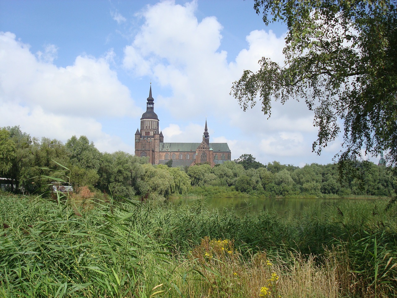 Bažnyčia, Vokietija, Kraštovaizdis, Dangus, Mėlynas, Stralsund, Rügen, Nemokamos Nuotraukos,  Nemokama Licenzija