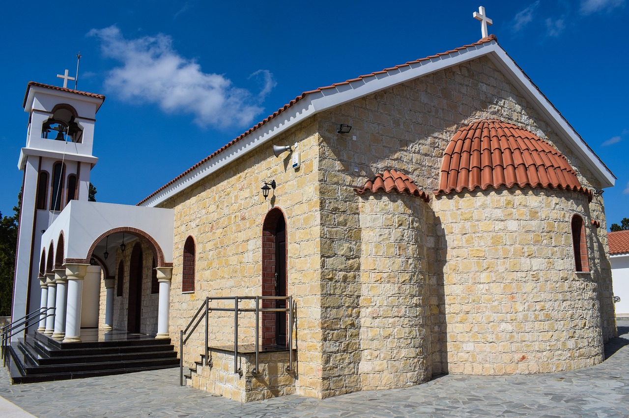 Bažnyčia, Ortodoksas, Religija, Architektūra, Krikščionybė, Dhekelia, Kipras, Nemokamos Nuotraukos,  Nemokama Licenzija