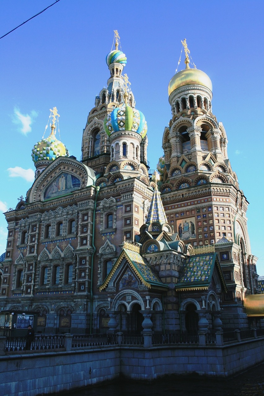 Bažnyčia, Rusų Ortodoksų, Istorinis, Architektūra, Bokštai Ir Kupolai, Spalvinga, Nemokamos Nuotraukos,  Nemokama Licenzija