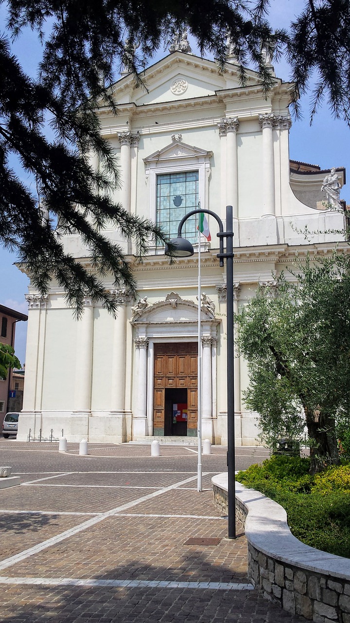 Bažnyčia, Manerba Del Garda, Italy, Nemokamos Nuotraukos,  Nemokama Licenzija