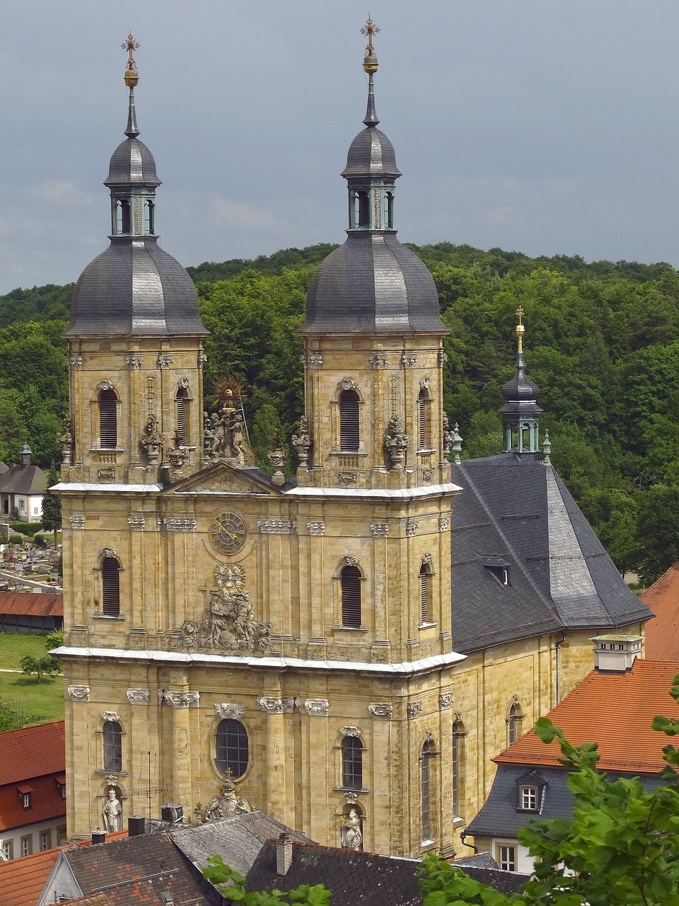 Bažnyčia, Bazilika, Bažnyčia Piligrimystės, Basilica Gößweinstein, Gößweinstein, Piligrimystės Vieta, Bažnyčios Šereliai, Pastatas, Architektūra, Katalikų