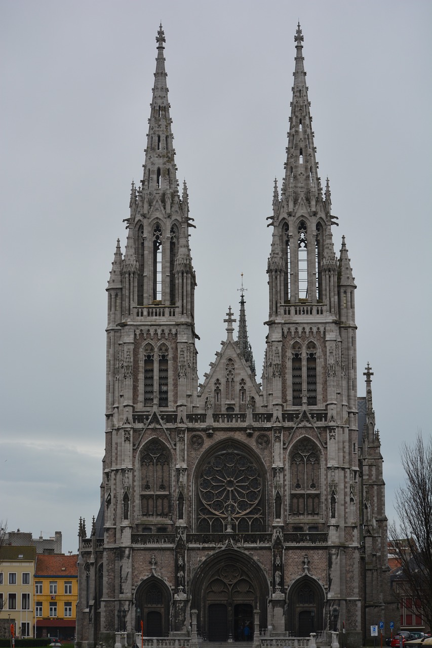 Bažnyčia, Oostende, Katedra, Bokštai, Nemokamos Nuotraukos,  Nemokama Licenzija