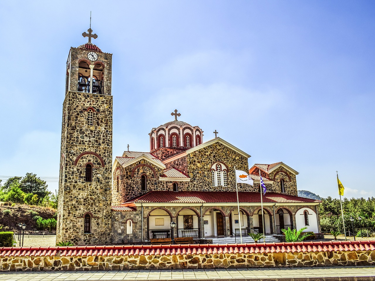 Bažnyčia, Ortodoksas, Religija, Architektūra, Krikščionybė, Ayios Georgios, Kapedes, Kipras, Nemokamos Nuotraukos,  Nemokama Licenzija