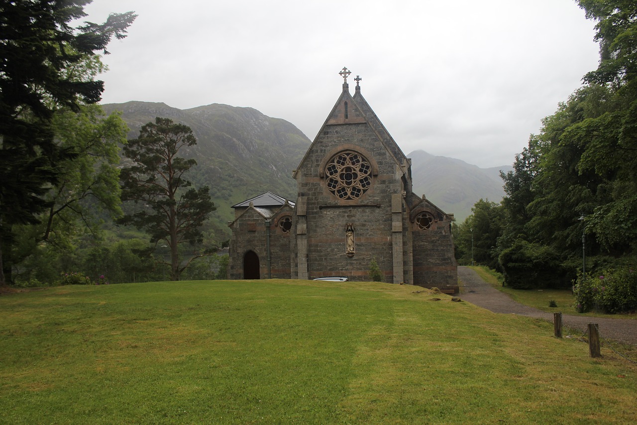 Bažnyčia, Škotija, Škotų, Gamta, Žalias, Kaimas, Taikus, Nemokamos Nuotraukos,  Nemokama Licenzija