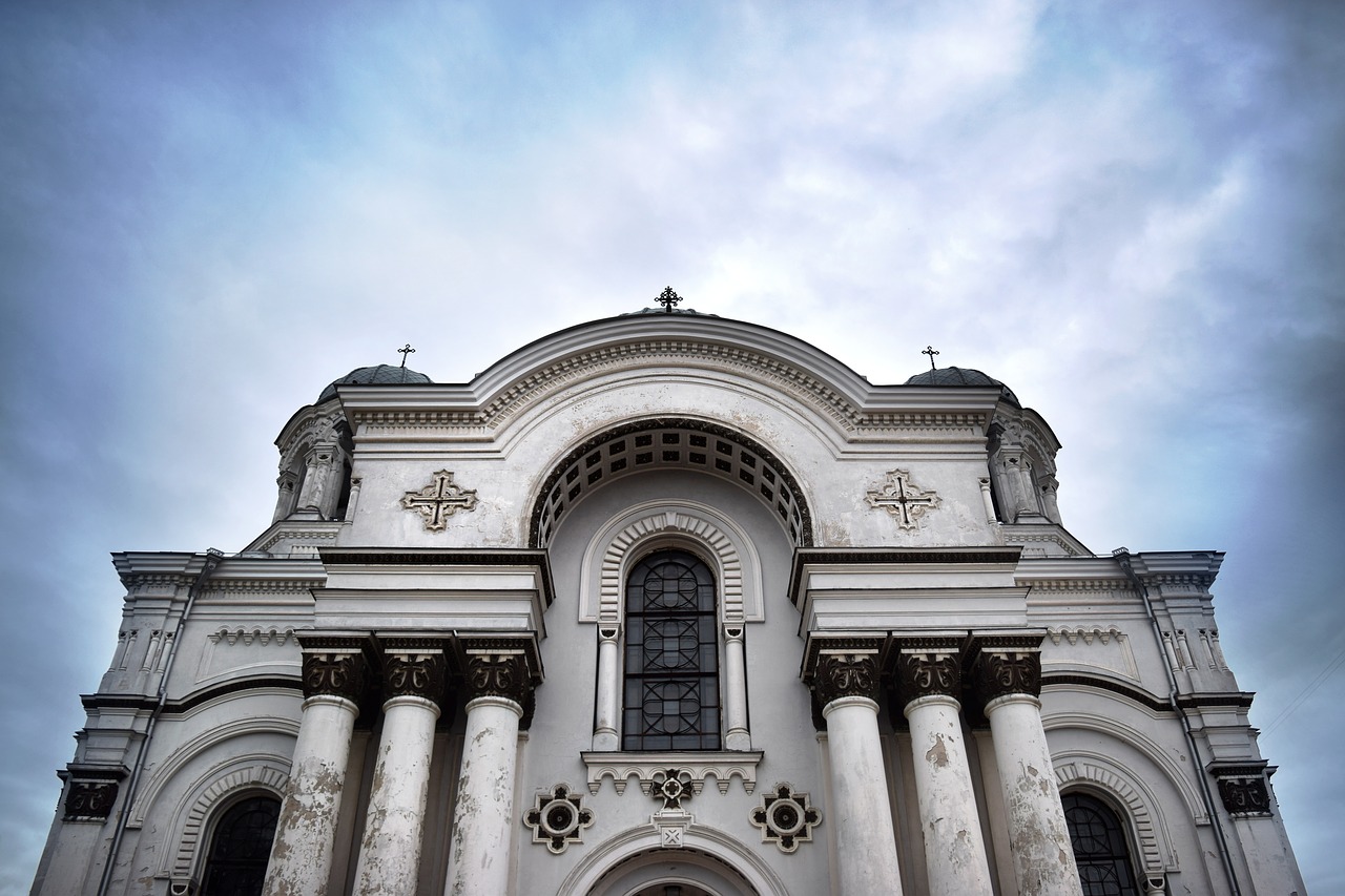 Bažnyčia, Ortodoksas, Kaunas, Soboras, Lietuviu, Religija, Architektūra, Krikščionybė, Katedra, Tikėjimas