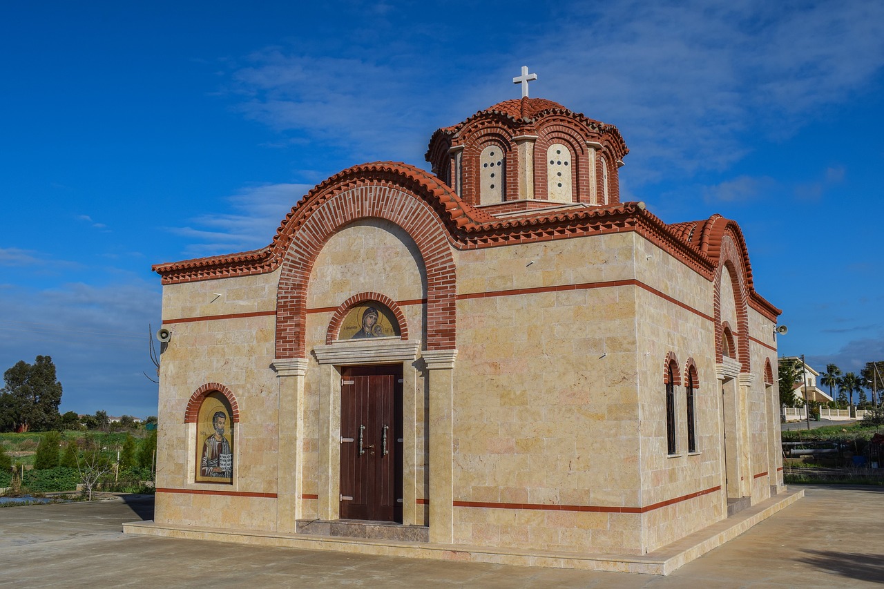 Bažnyčia, Ortodoksas, Religija, Architektūra, Krikščionybė, Ayios Markos, Paralimni, Kipras, Nemokamos Nuotraukos,  Nemokama Licenzija