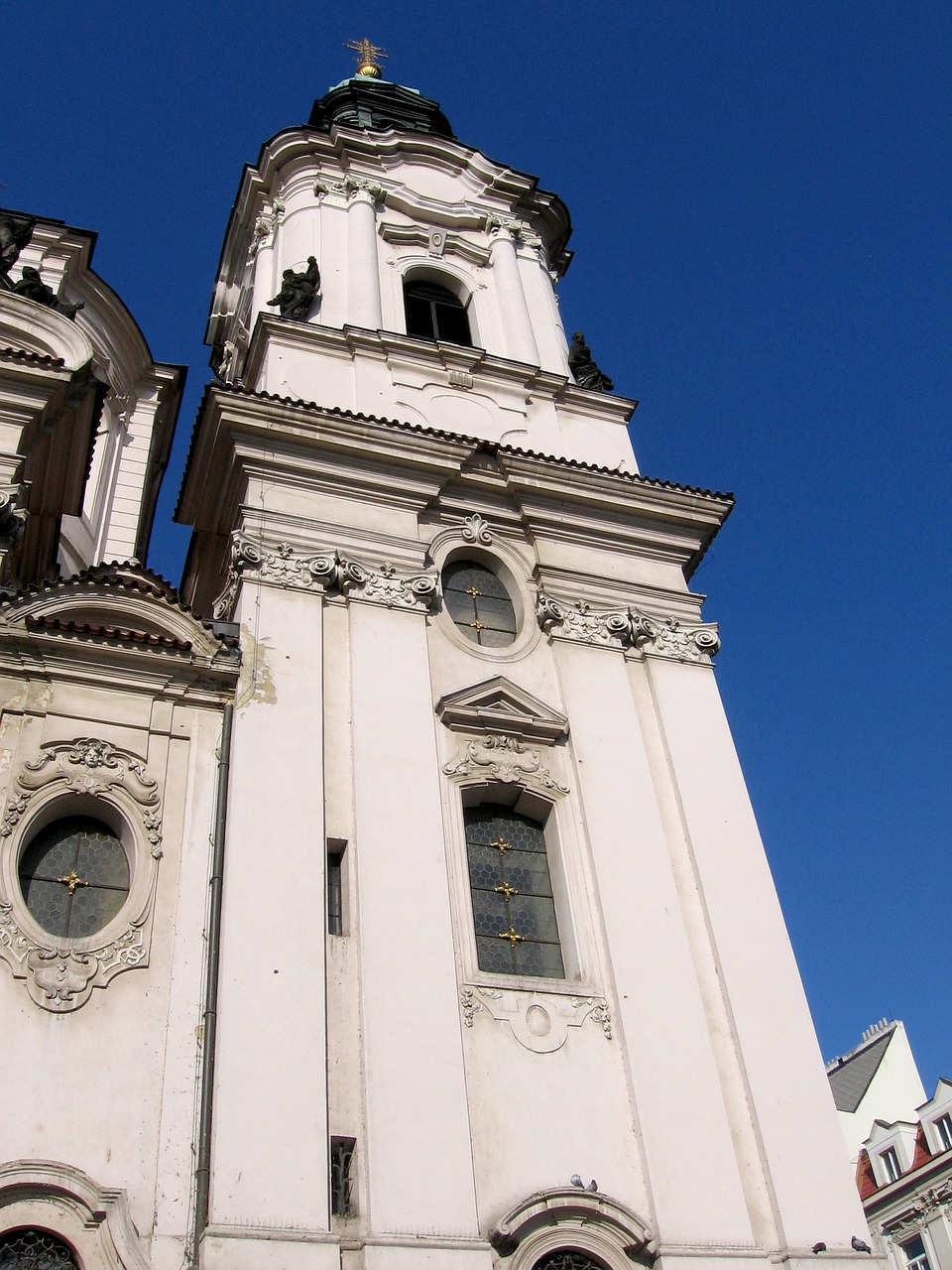 Bažnyčia, Prague, St, Nicolai, Bokštas, Čekijos Respublika, Senamiestis, Barokas, Asis Žiedas, Nemokamos Nuotraukos