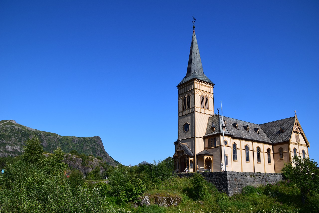 Bažnyčia,  Norvegija,  Architektūra,  Statyba,  Istoriškai,  Religija,  Skandinavija,  Pobūdį,  Norvegijos,  Kraštovaizdis