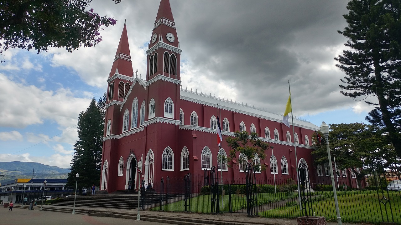 Bažnyčia,  Costa Rica,  Religija,  Architektūra,  Katedra,  Graikija, Nemokamos Nuotraukos,  Nemokama Licenzija