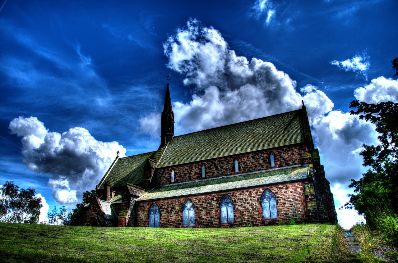 Bažnyčia, Orientyras, Hdr, Architektūra, Pastatas, Kraštovaizdis, Miestas, Katedra, Istorinis, Europa