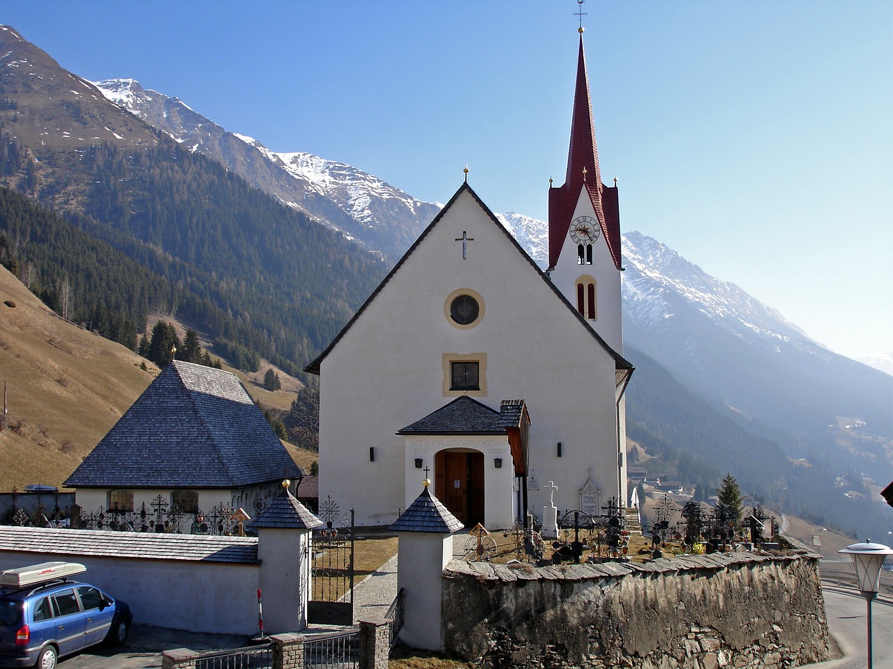 Bažnyčia, Saulė, Rytų Tyrol, Austria, Bokštas, Dangus, Krikščionybė, Kalnas, Nemokamos Nuotraukos,  Nemokama Licenzija