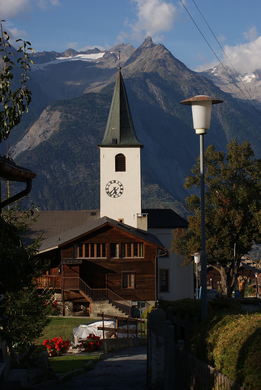 Bažnyčia, Kultūra, Valais, Alpių, Šveicarija, Nemokamos Nuotraukos,  Nemokama Licenzija