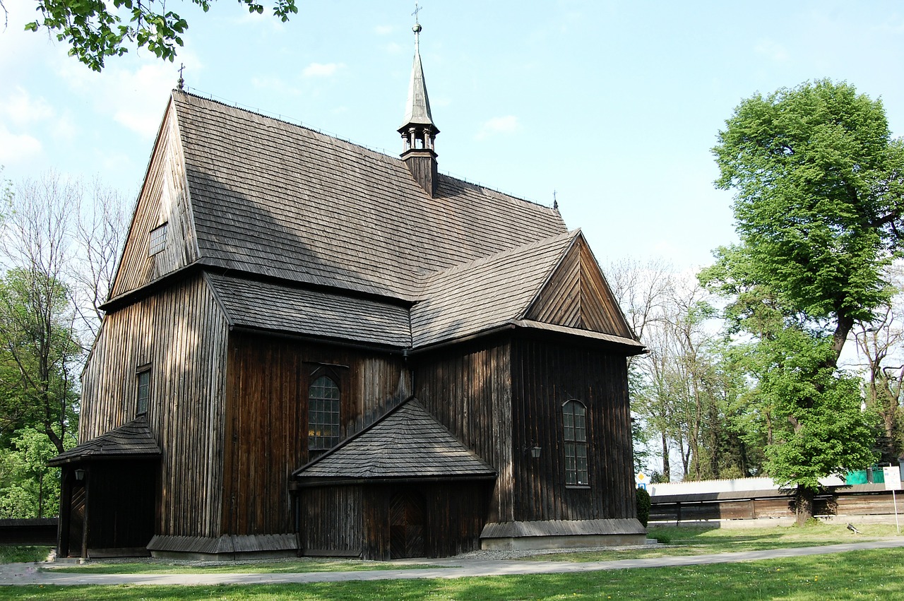 Bažnyčia, Medinė Bažnyčia, Malopolska, Architektūra, Paminklas, Šventas Pastatas, Cistercianai, Monika, Kraków, Nowa Huta