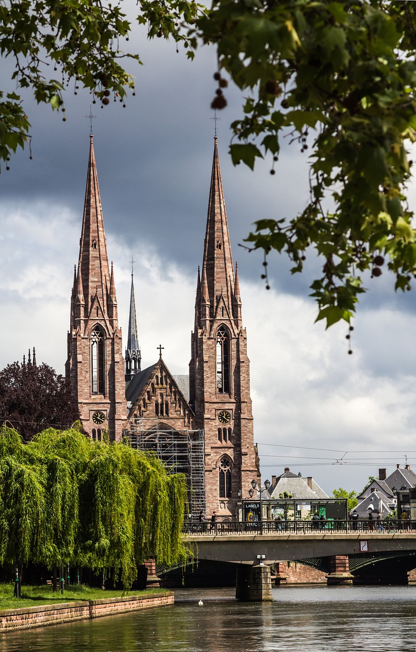 Bažnyčia, Upė, Bokštas, Strasbourg, Nemokamos Nuotraukos,  Nemokama Licenzija