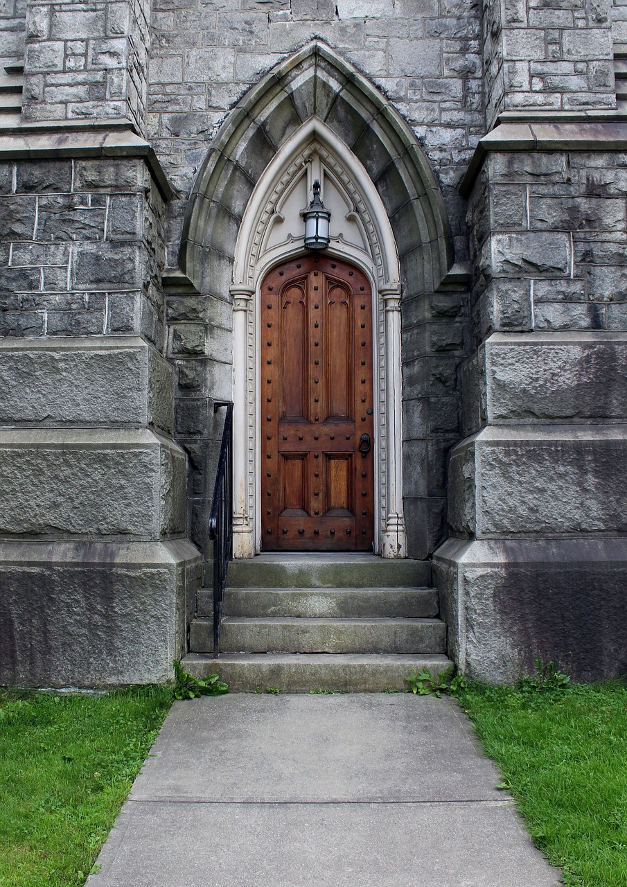 Bažnyčia, Durys, Montpelier, Vermont, Architektūra, Religija, Įėjimas, Akmuo, Krikščionybė, Kultūra