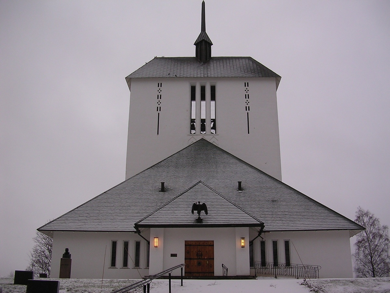 Bažnyčia,  Ullensaker,  Balta,  Sniegas, Nemokamos Nuotraukos,  Nemokama Licenzija