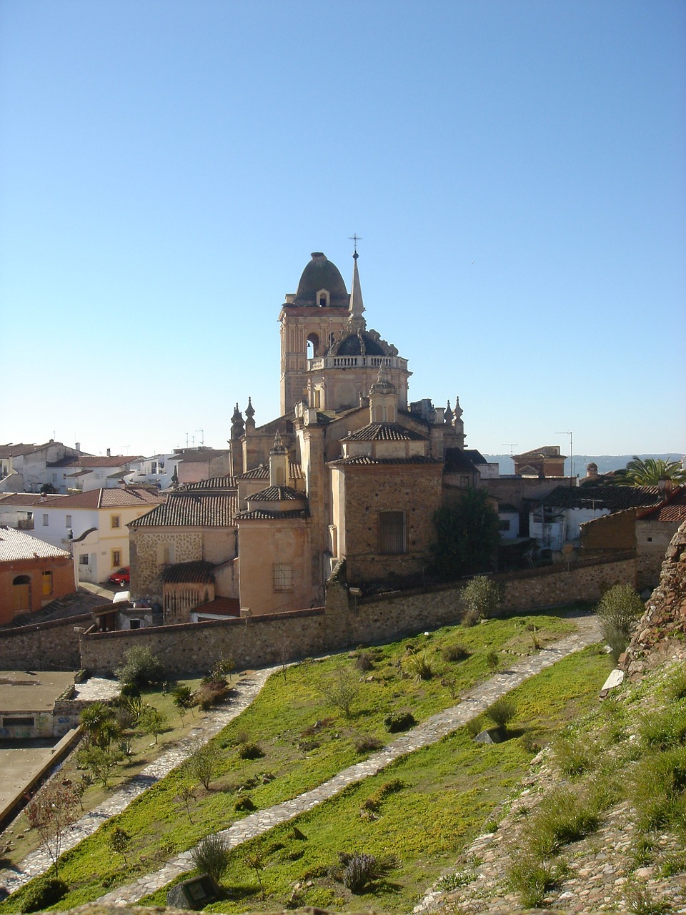 Bažnyčia, Santa María De La Encarnación, Riterių Šeriai, Badajoz, Kraštovaizdis, Extremadura, Paminklas, Žmonės, Ispanija, Nemokamos Nuotraukos