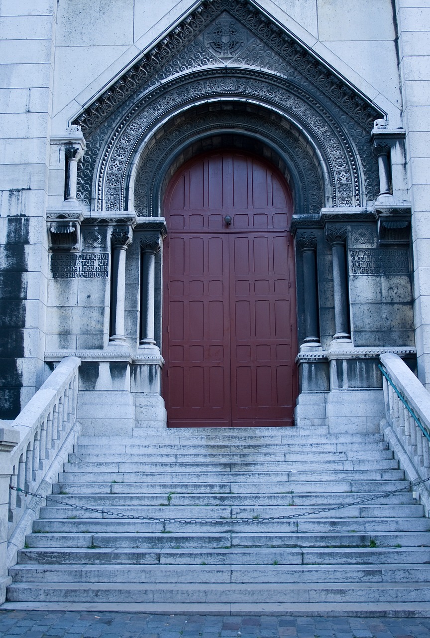 Bažnyčia, Durys, Paris, France, Senas, Religija, Pastatas, Istorinis, Nemokamos Nuotraukos,  Nemokama Licenzija