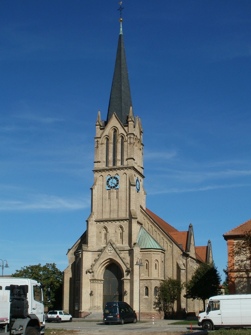 Bažnyčia, Bruehl, Schutzengelkirche, Architektūra, Pastatas, Vokietija, Istorinis, Religija, Bokštas, Bokštas