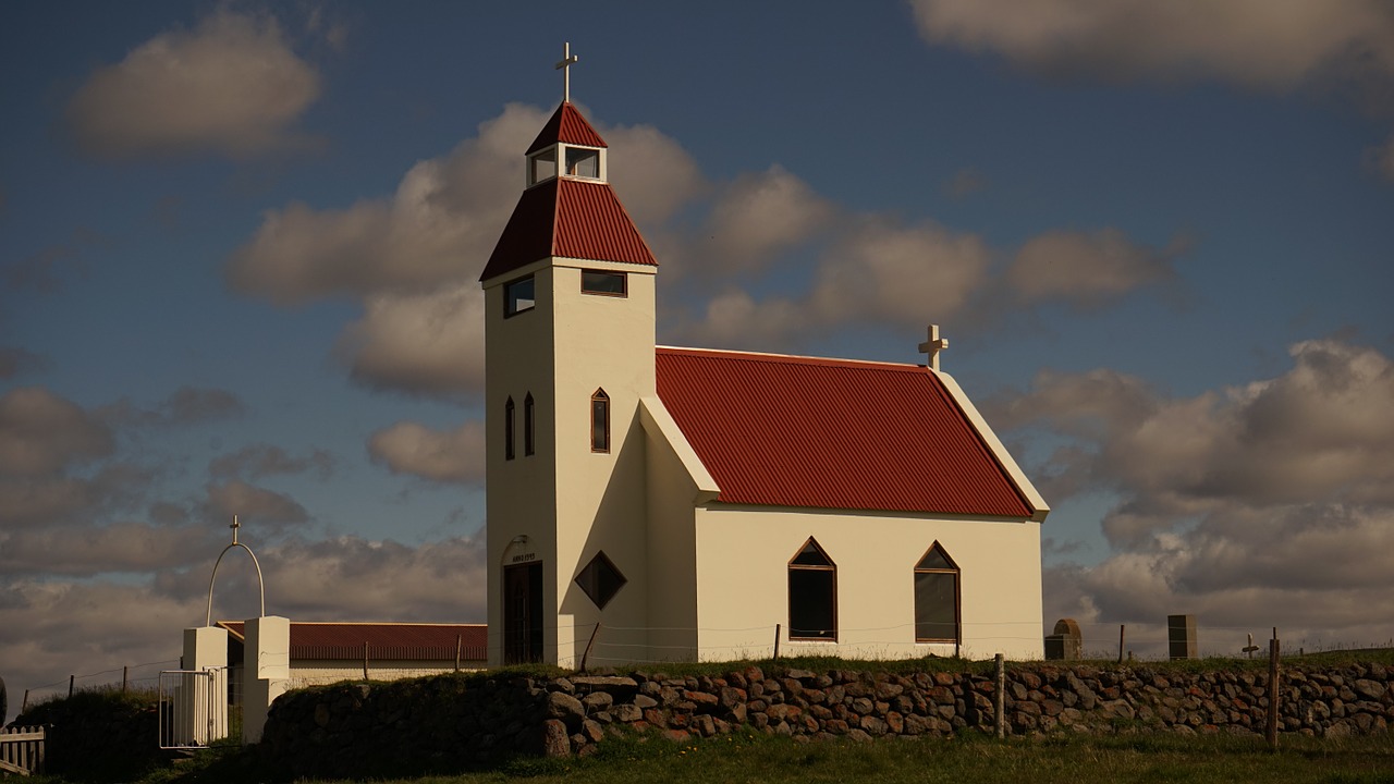 Bažnyčia, Iceland, Highlands, Nemokamos Nuotraukos,  Nemokama Licenzija