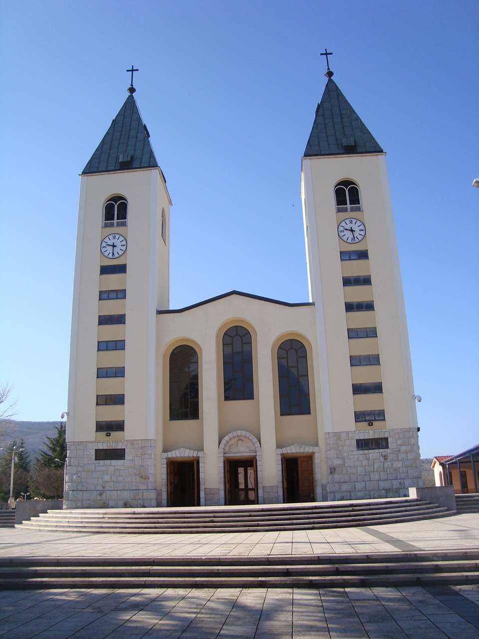 Bažnyčia, Mūsų Moterys Iš Medjugorje, Medjugorje Bažnyčioje, Nemokamos Nuotraukos,  Nemokama Licenzija