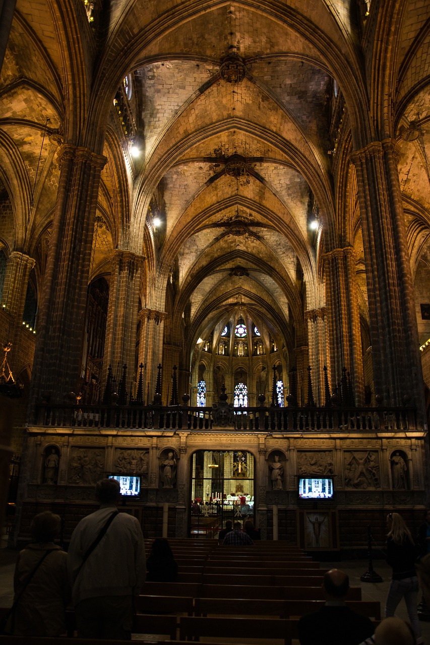 Bažnyčia, Gotika, Dom, Architektūra, Istoriškai, Katedra, Ispanija, Nemokamos Nuotraukos,  Nemokama Licenzija