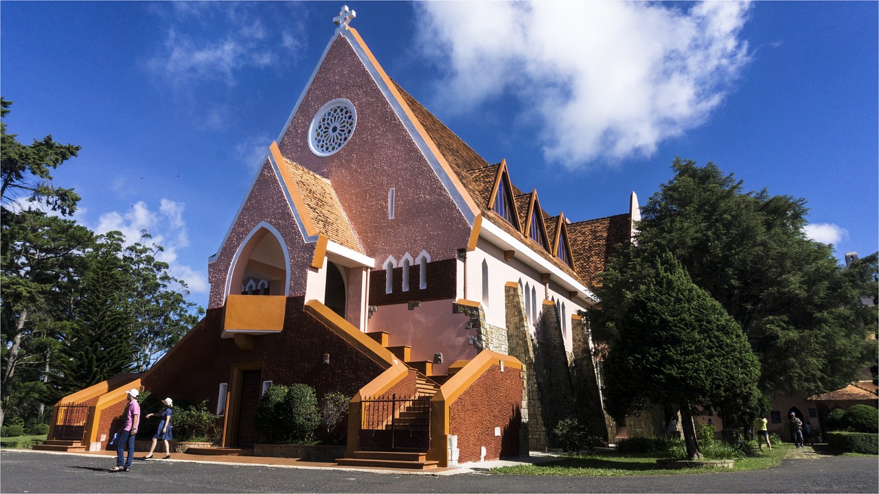 Bažnyčios Mai Anh, Domaine De Marie, Bažnyčia, Da Lat Viet Nam, Nemokamos Nuotraukos,  Nemokama Licenzija