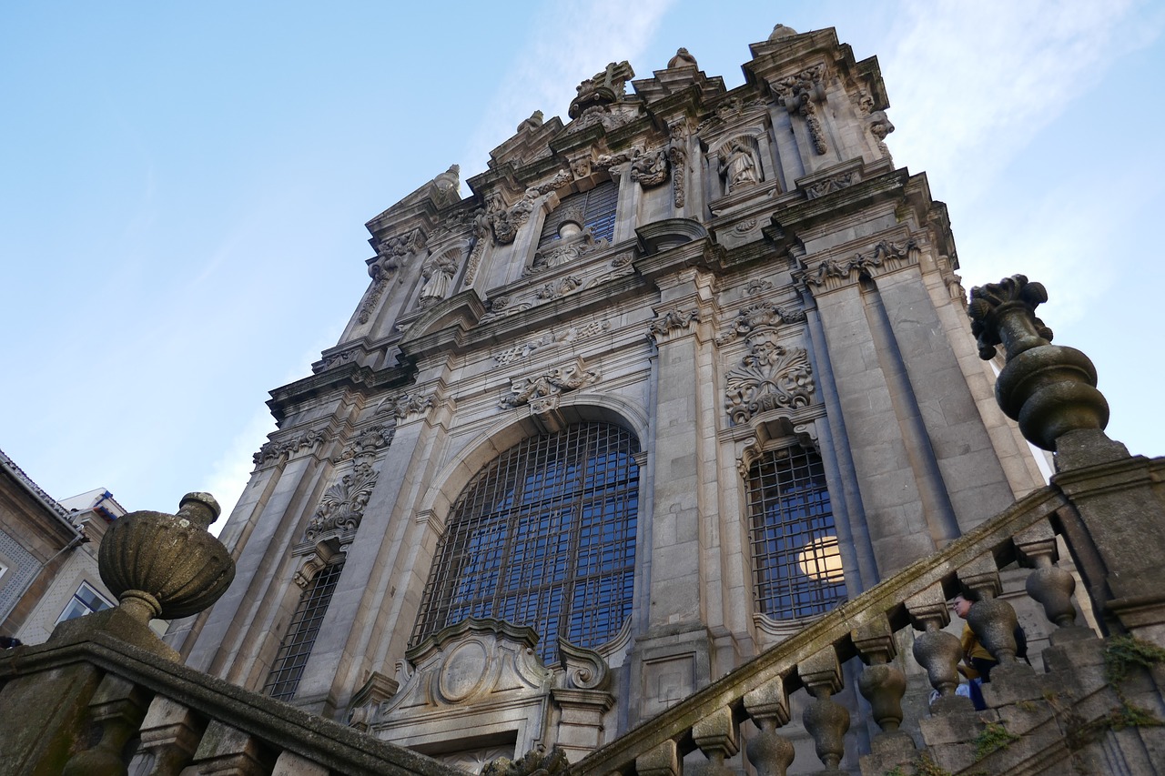 Sao Pedro Dos Clerigos Bažnyčia, Porto, Portugal, Bažnyčia, Nemokamos Nuotraukos,  Nemokama Licenzija