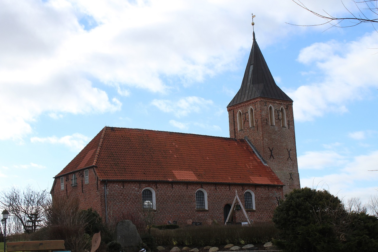 Šv. Stephanus Bliuzo Bažnyčia, Bažnyčia, Bažnyčios, Pastatas, Dithmarschen, Architektūra, Nemokamos Nuotraukos,  Nemokama Licenzija