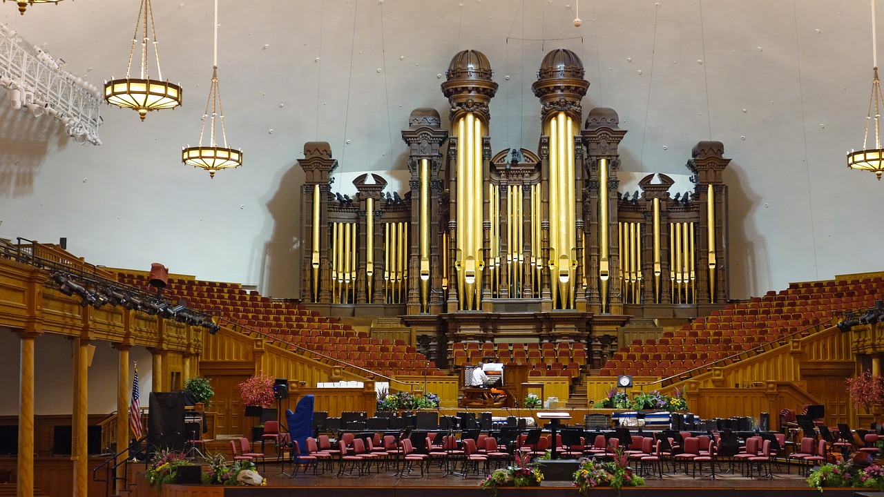Bažnytinis Organas, Organas, Salt Lake Miestas, Mormonai, Religija, Bažnyčia, Tikėjimas, Utah, Vamzdžių Organas, Muzikinis Instrumentas