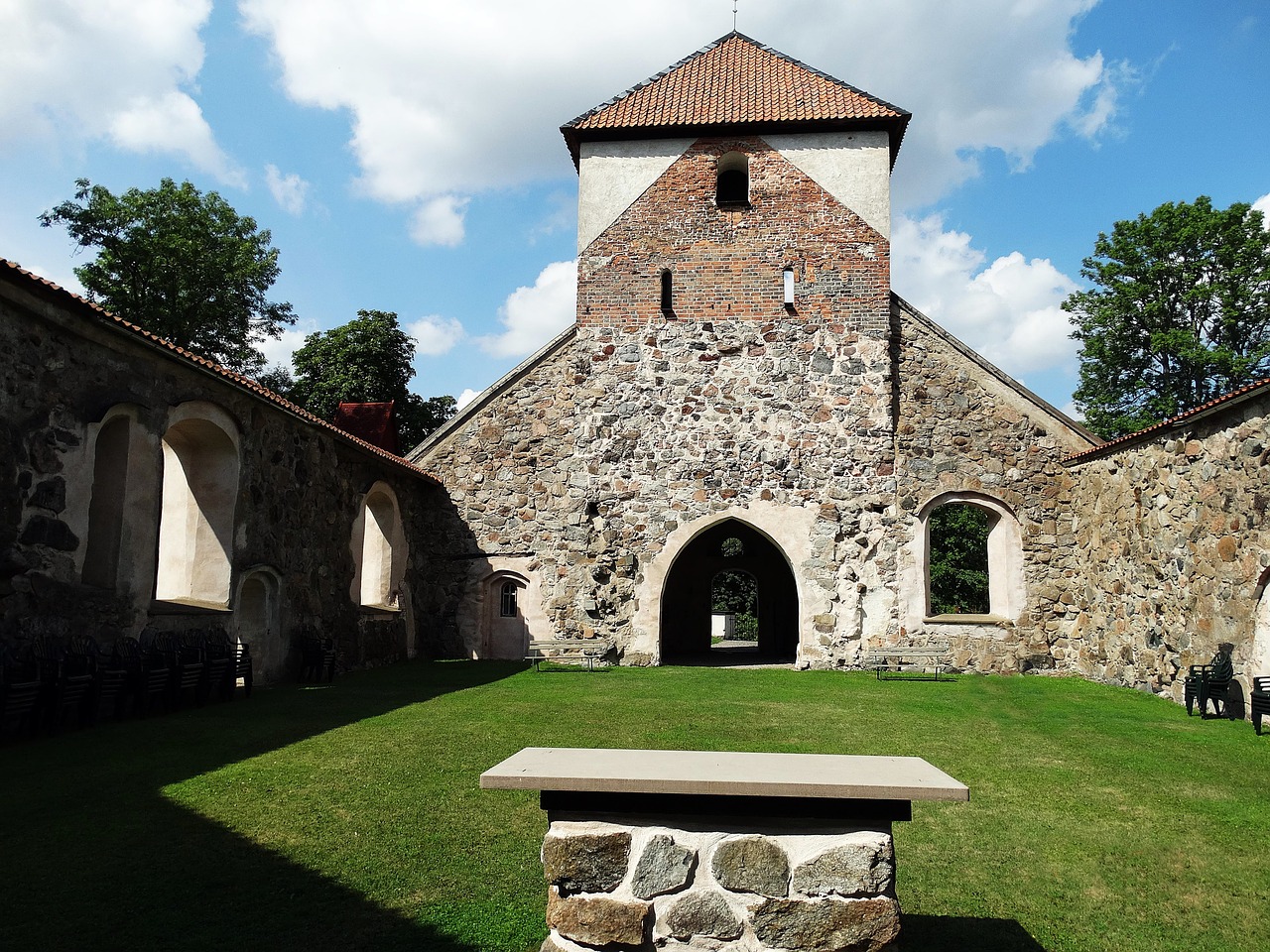 Bažnyčios Griuvėsiai, Altorius, Antikvariniai Daiktai, Björkvik, Sörmland, Nemokamos Nuotraukos,  Nemokama Licenzija