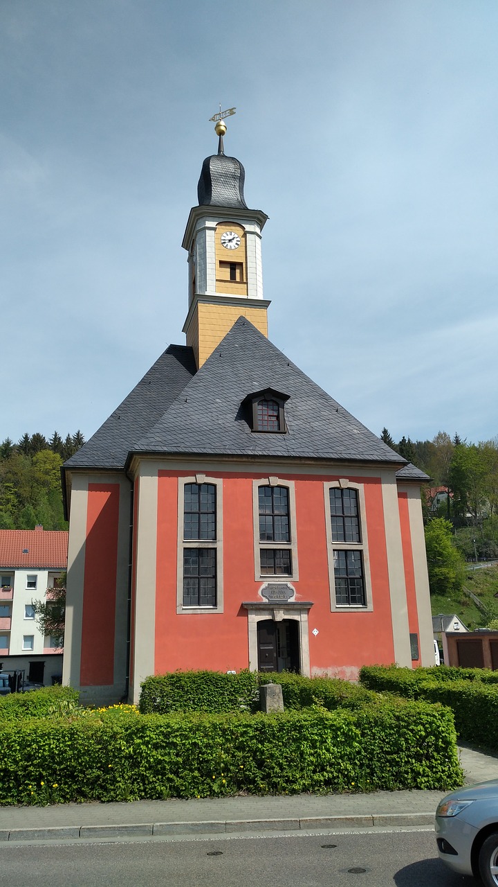 Bažnyčia Schmiedeberg,  Į Trejybės,  George Bähr,  Schmiedeberg,  Bažnyčia,  Dippoldiswalde,  Rytiniai Ore Mountains,  Ore Mountains,  1716, Nemokamos Nuotraukos