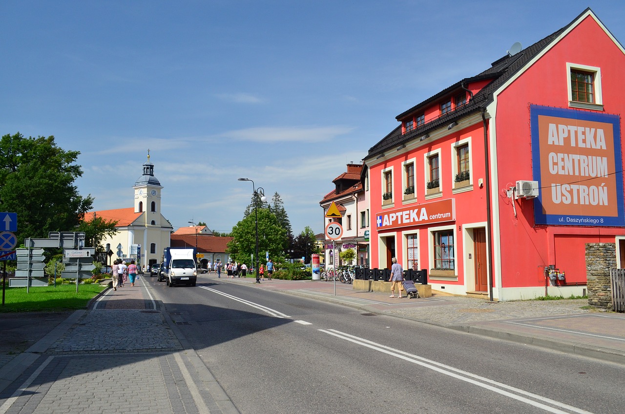 Cieszyn Poland, Lenkija, Ustron, Gėlės, Laikyti, Kaimas, Miestas, Gatvė, Parduotuvė, Nemokamos Nuotraukos